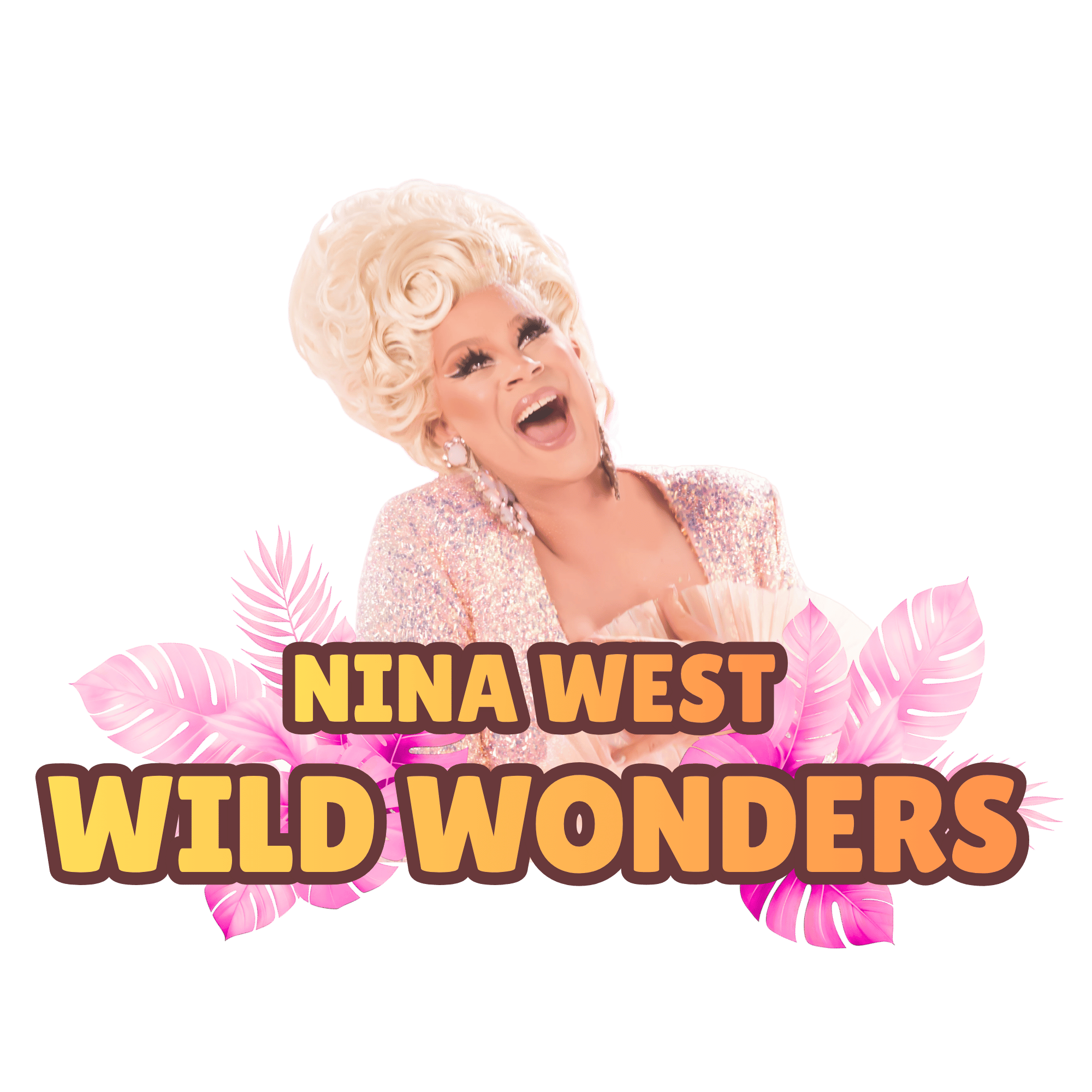 Nina West event logo