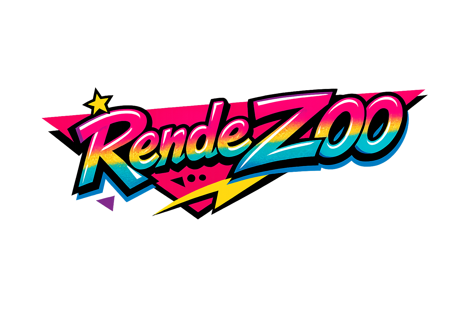 RendeZoo in 90s font