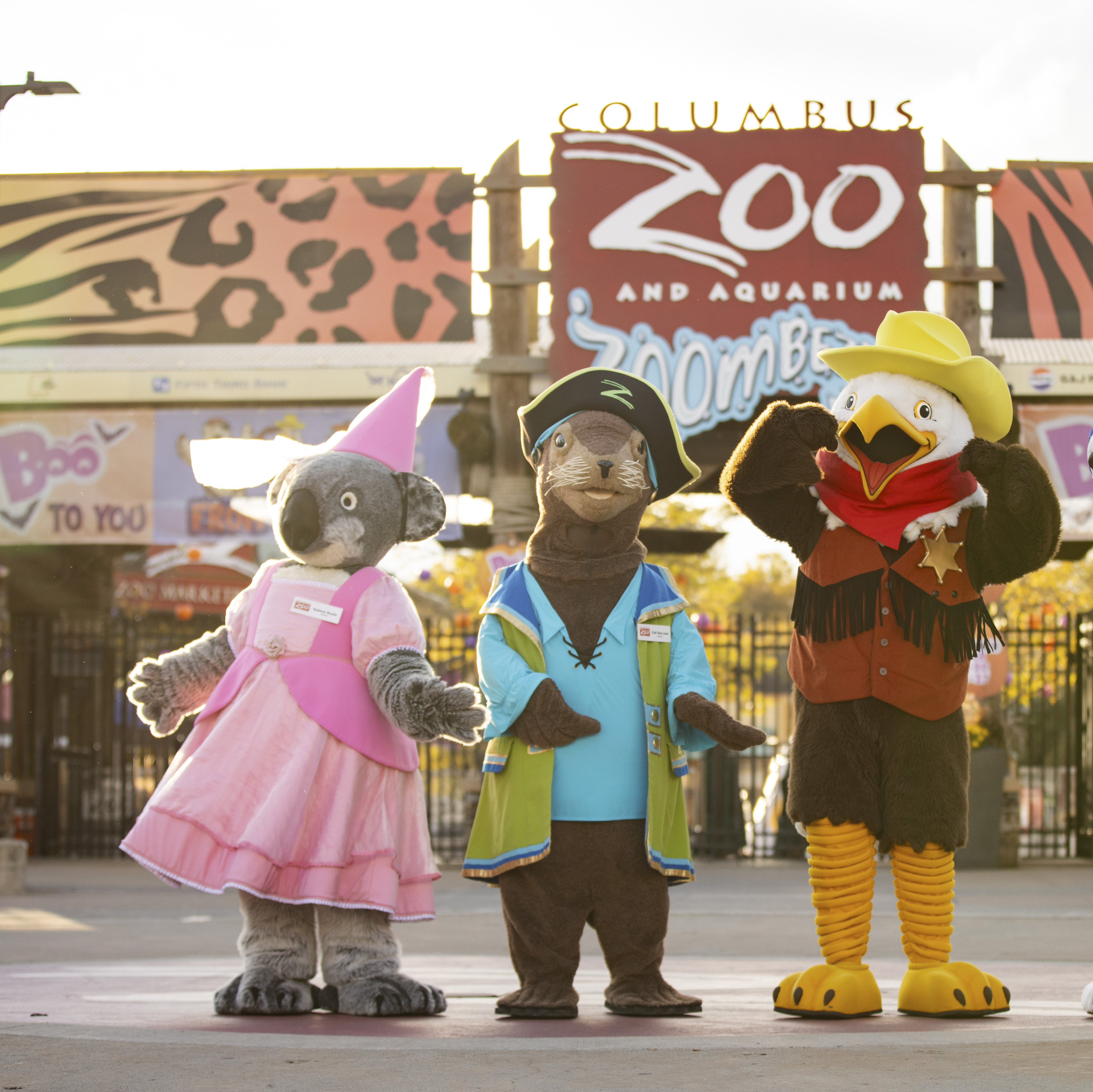 Columbus Zoo Character Ambassadors