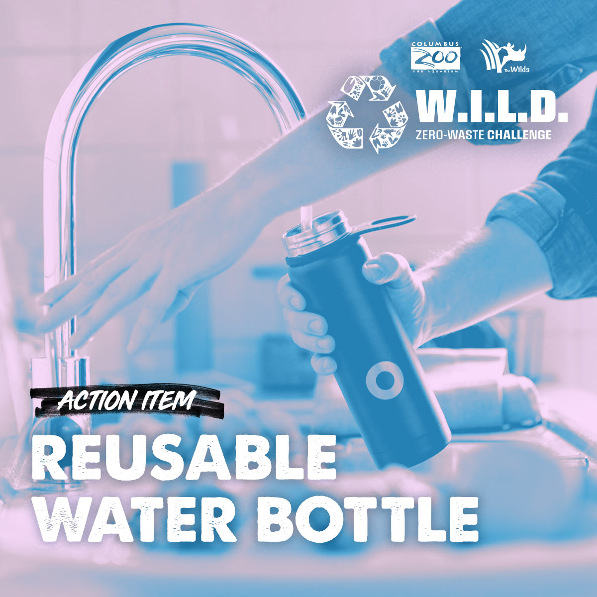 water bottle graphic