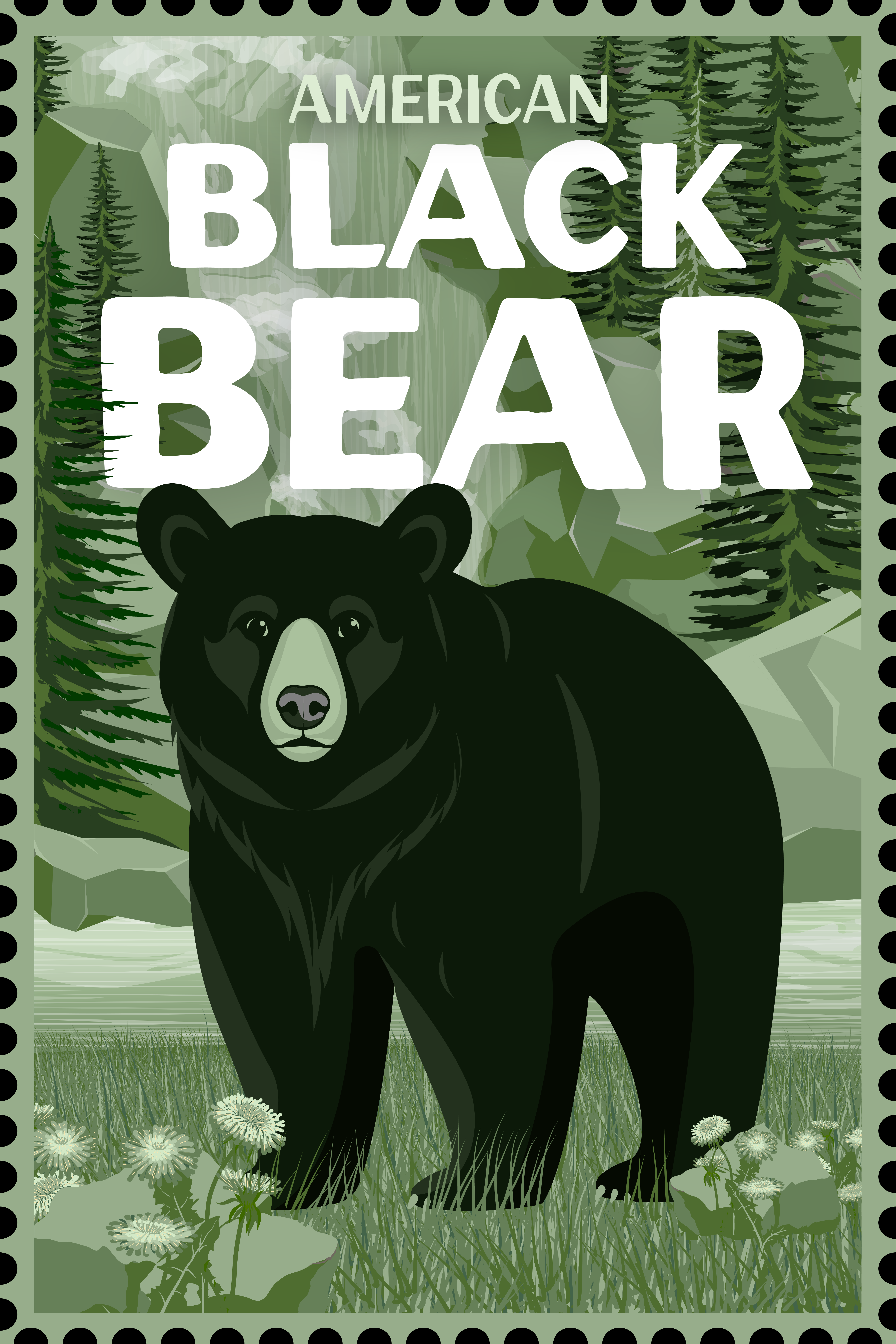 black bear sign