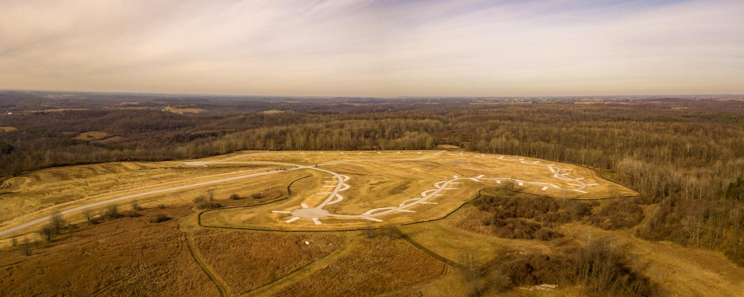 campground drone pic