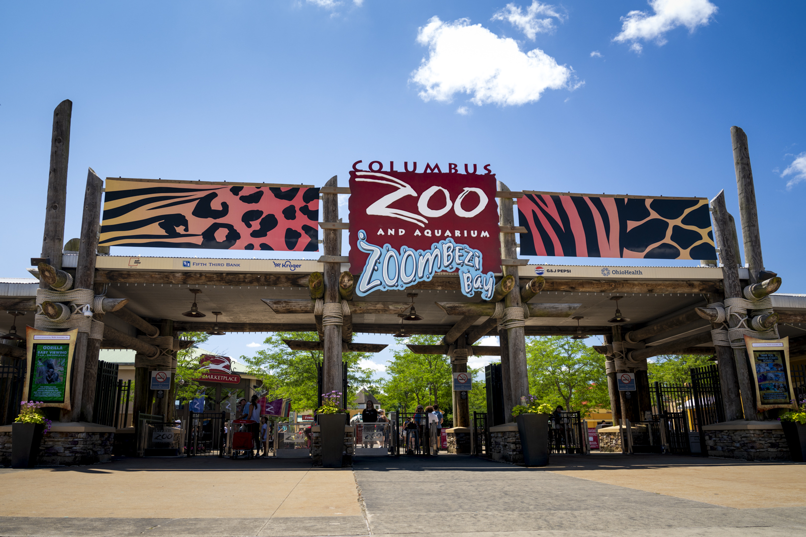 Columbus Zoo entrance