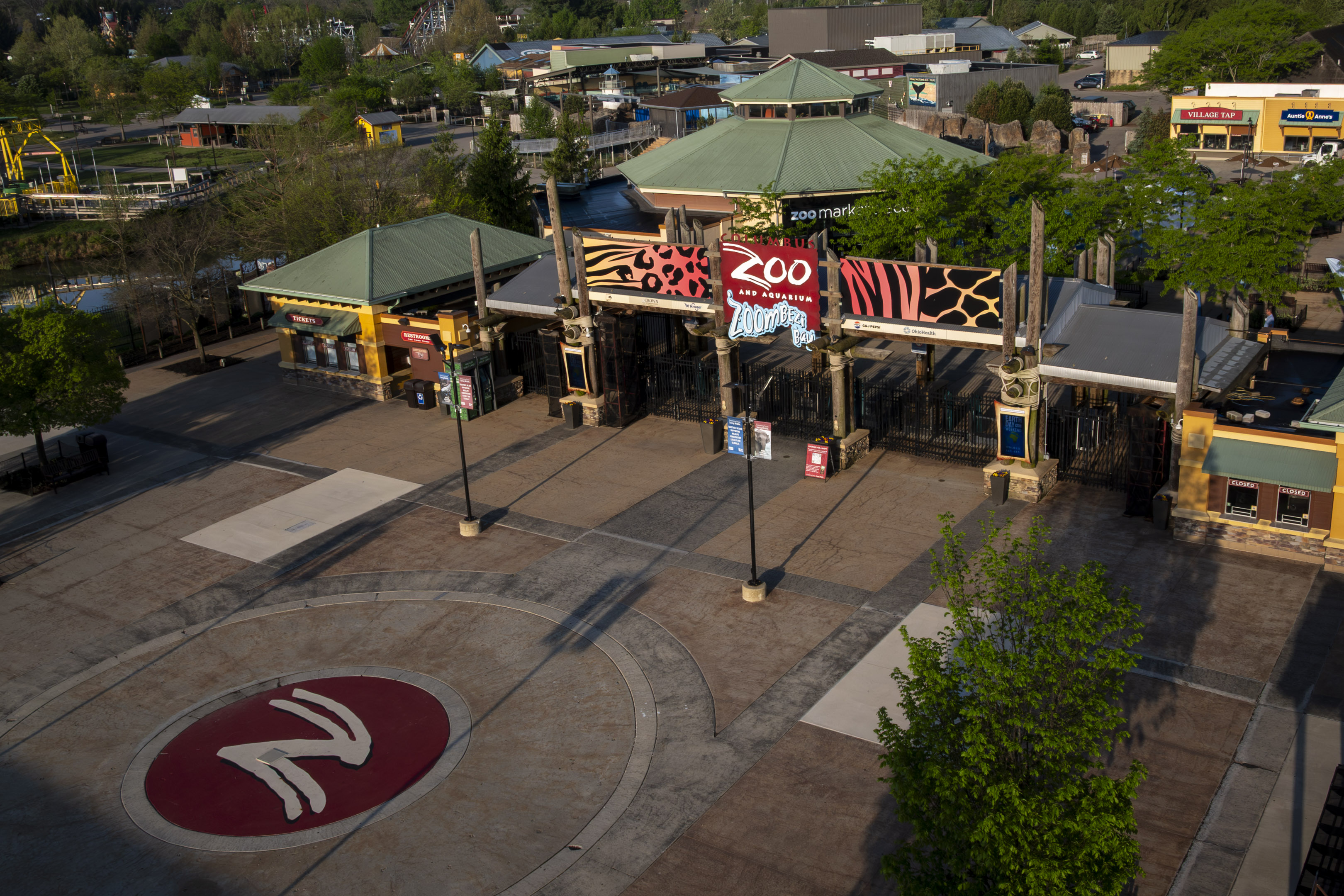 Zoo entrance