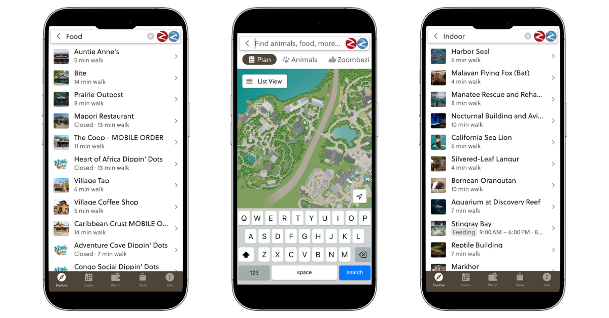 mobile app mockups