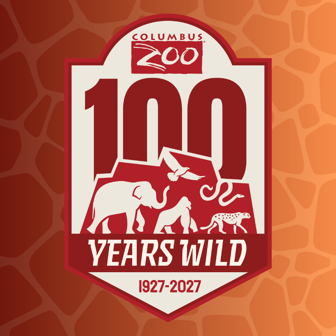 100 year logo for the Columbus Zoo