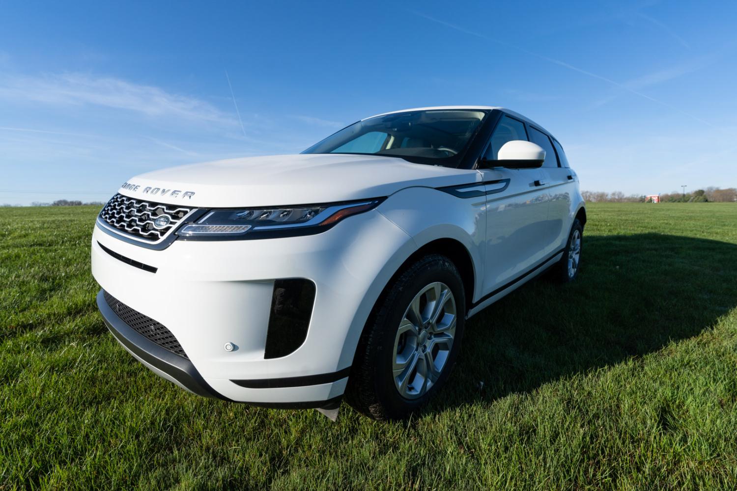 SUV in field