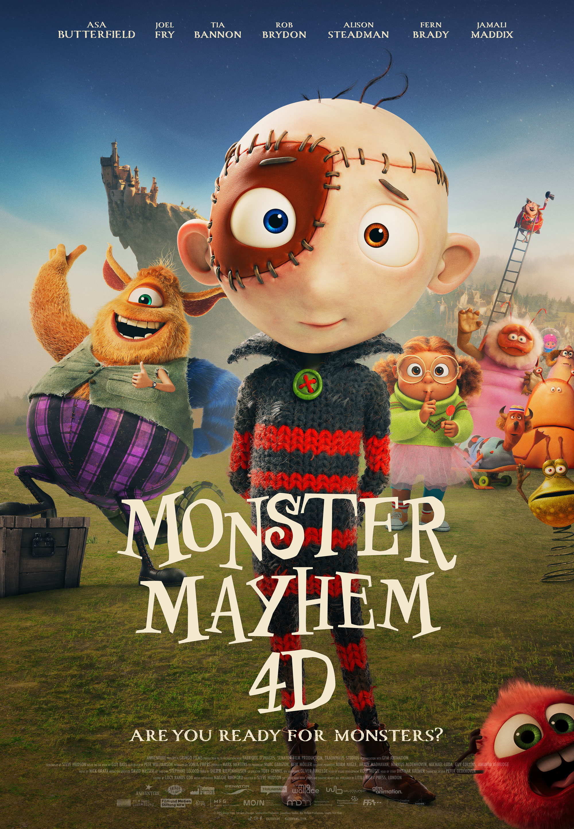 monster mayhem poster