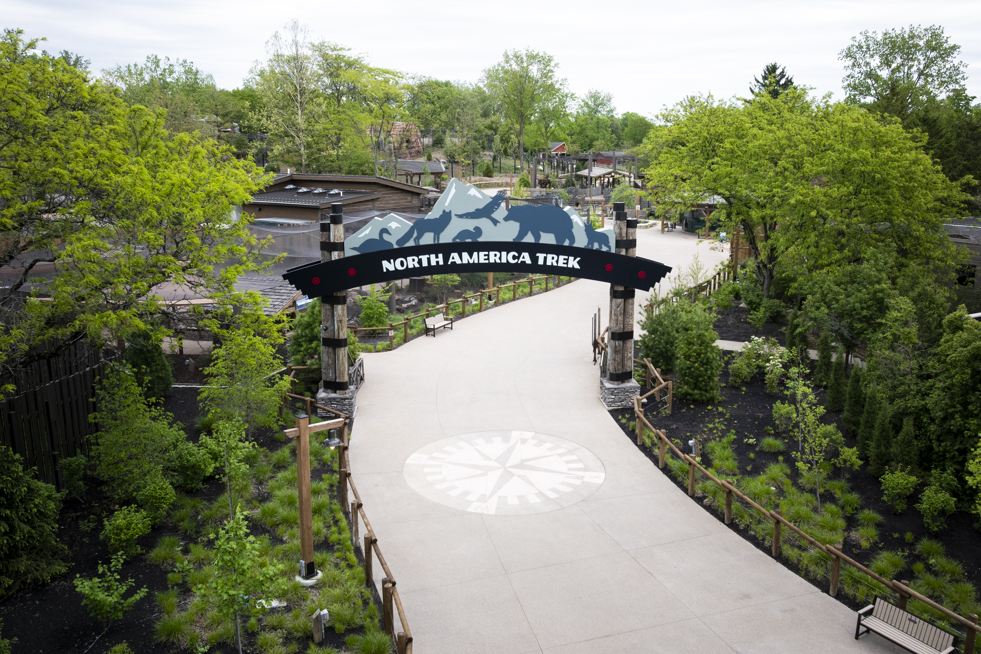 zoo region entrance
