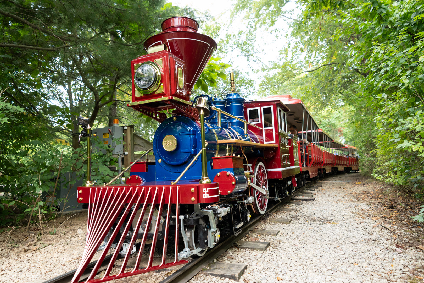 Columbus Zoo train