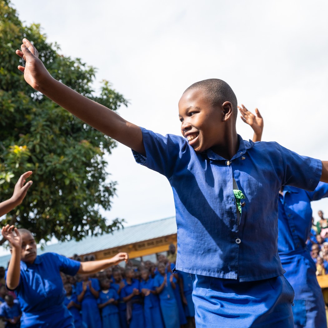 child dancing