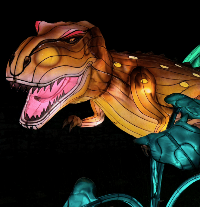 dinosaur lantern