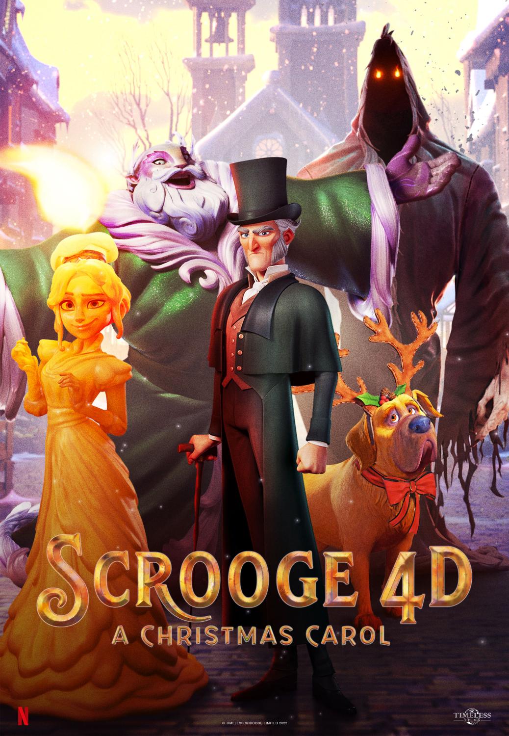 scrooge 4d poster