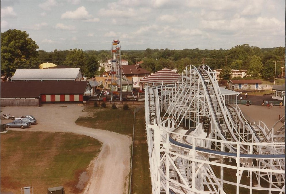 roller coaster historic picture