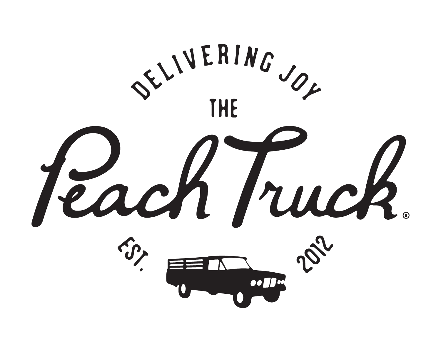 The Peach Truck logo
