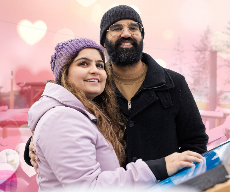 couple at the Columbus Zoo