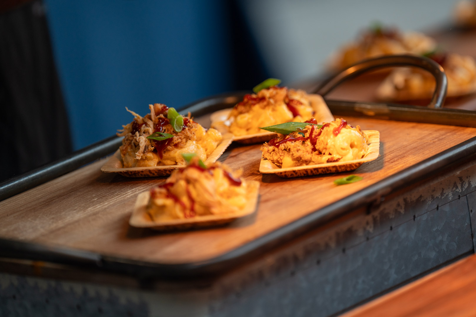 delicious food on platter