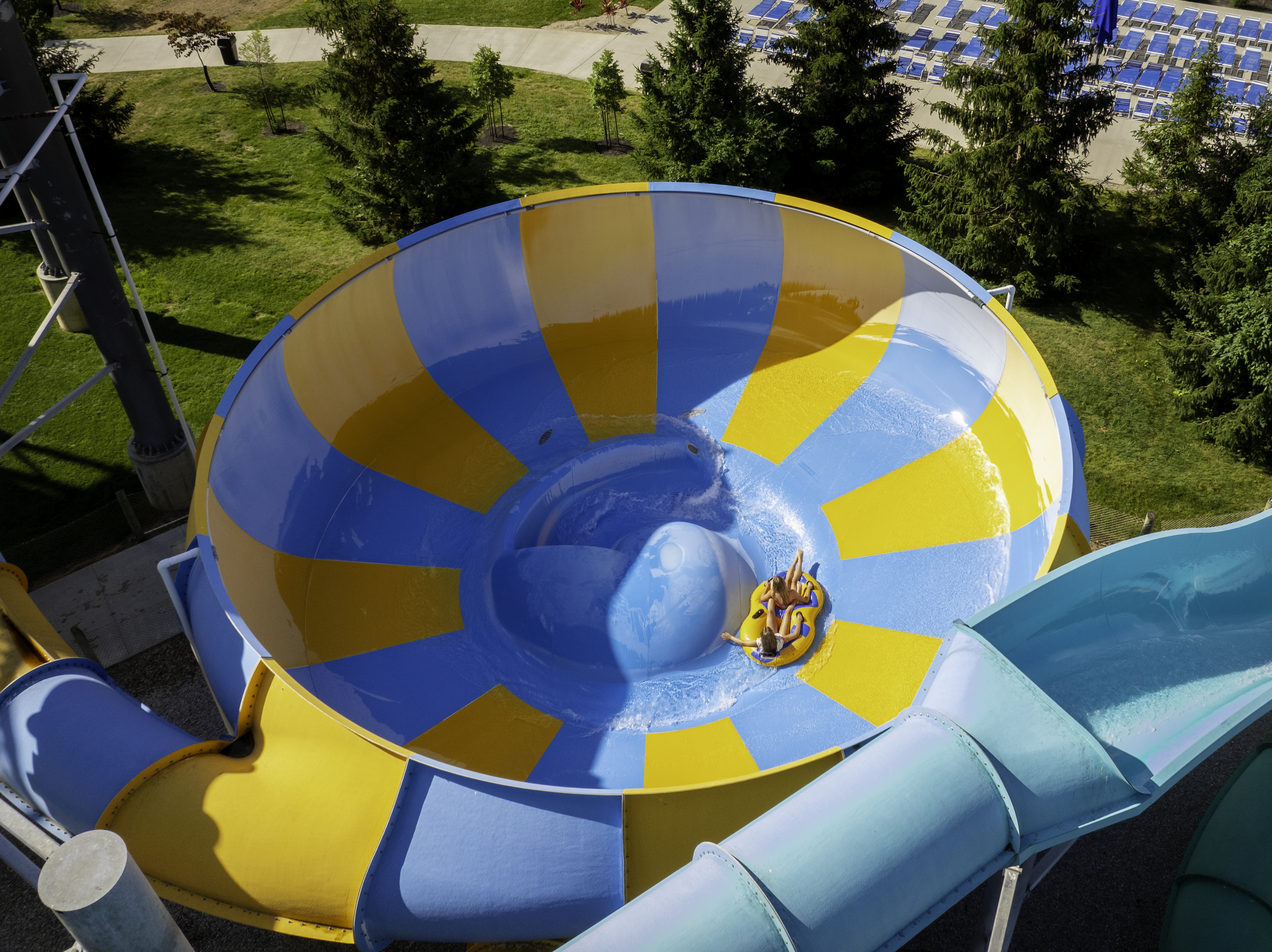 water ride at zoombezi bay