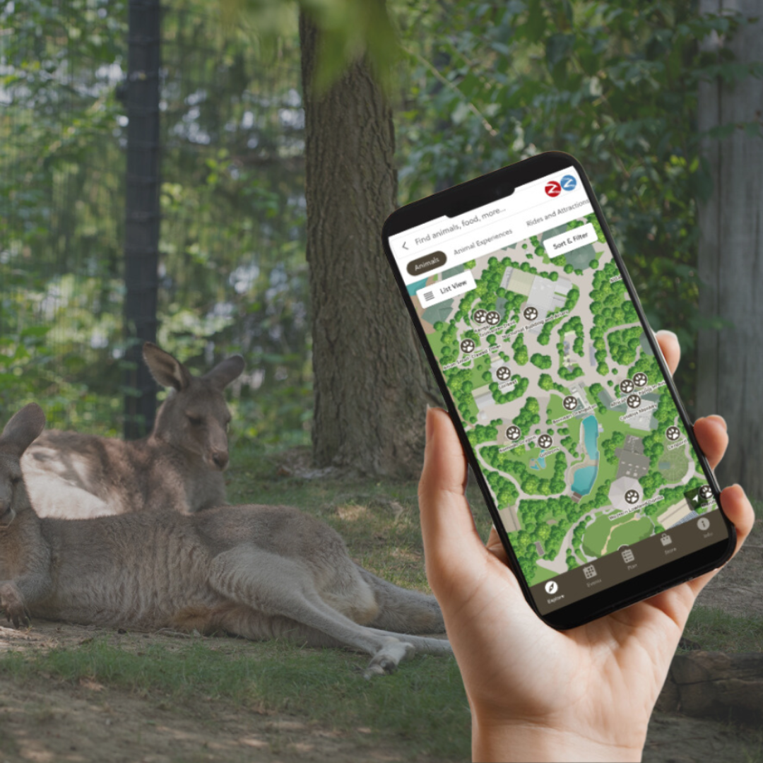 mobile app for Columbus Zoo
