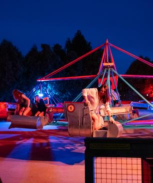 amusement ride at the columbus zoo