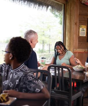 people eating