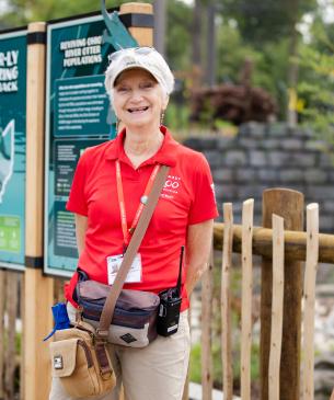zoo volunteer