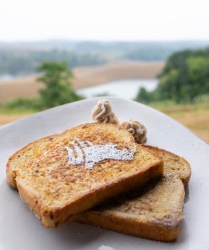 french toast on plate