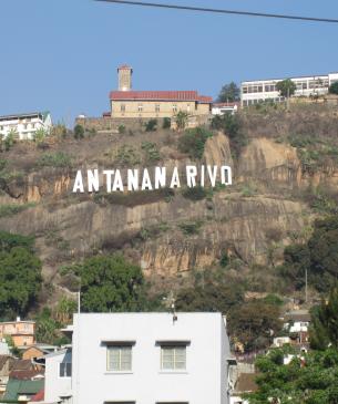 sign on hill