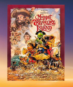 Muppet Treasure Island movie poster