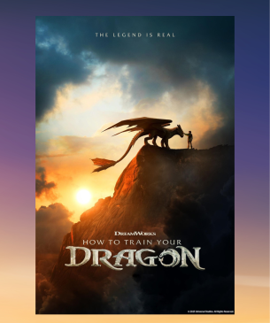 How to Tame Your Dragon movie poster