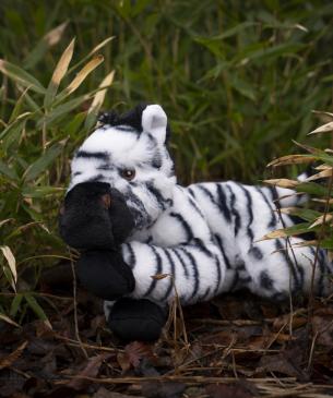 zebra plush