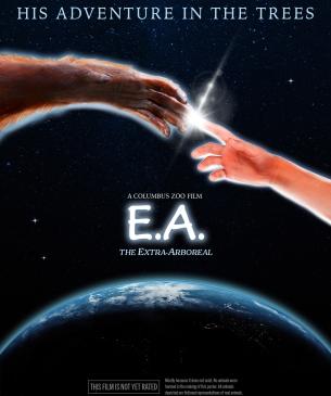 mock movie poster for the Columbus Zoo