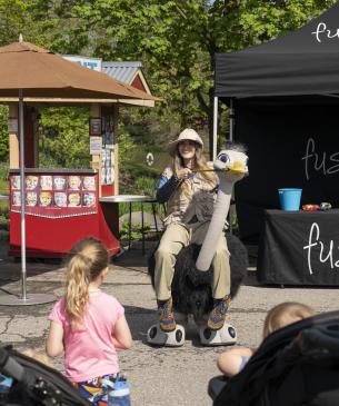 presentation at the Zoo