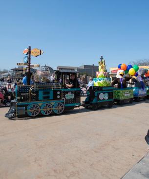 train at zoo