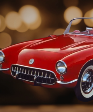 red sports car