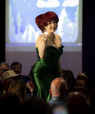 performer at zoo event