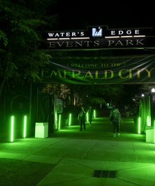 OZ themed entrance