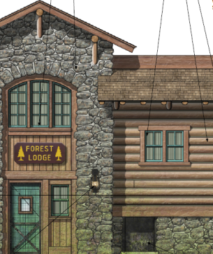 lodge rendering