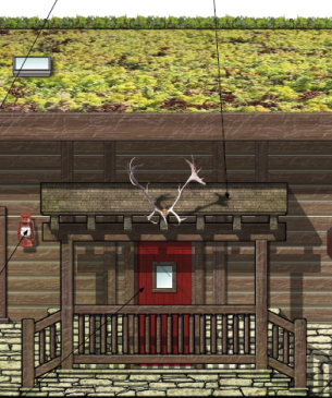 cabin rendering