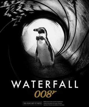 penguin in 007 poster