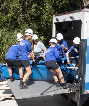 Columbus Zoo manatee arrival at the Brevard Zoo