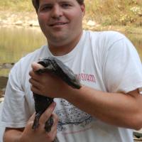 Greg Lipps Holding Hellbender