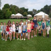 Wildecamp attendees at The Wilds