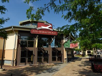 gift shop with trees