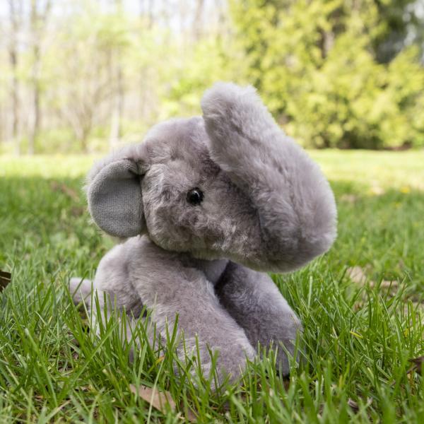 plush elephant at the columbus zoo
