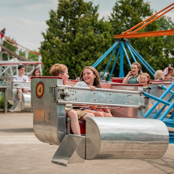 Dust Devil ride at zoo