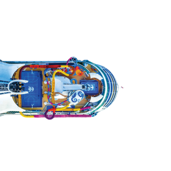 aerial cruise ship image