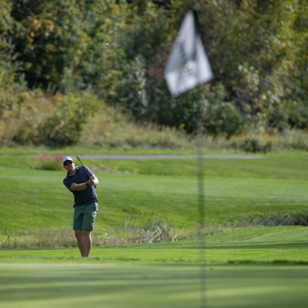 Person Golfing